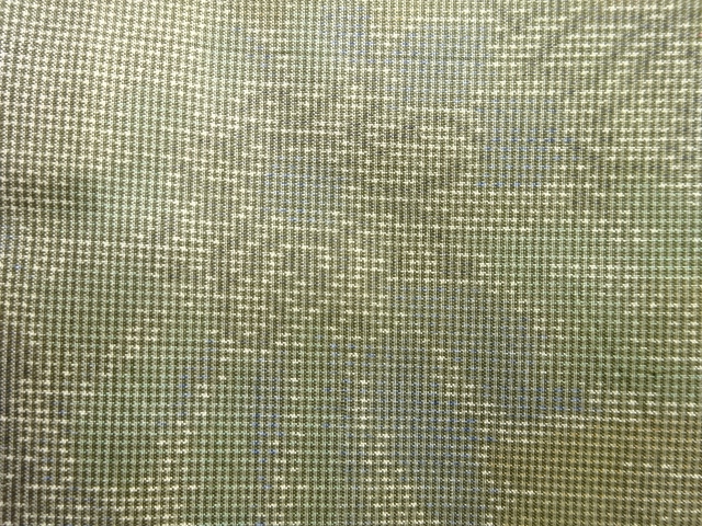 JAPANESE KIMONO / ANTIQUE KIMONO / SILK / OSHIMA TSUMUGI / WOVEN KIKU